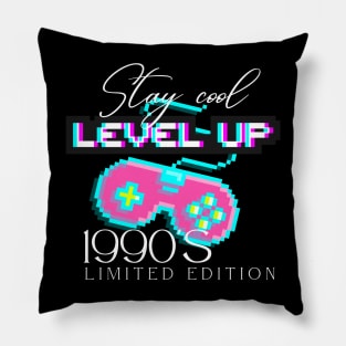 Level up 1990's limited edition Pillow