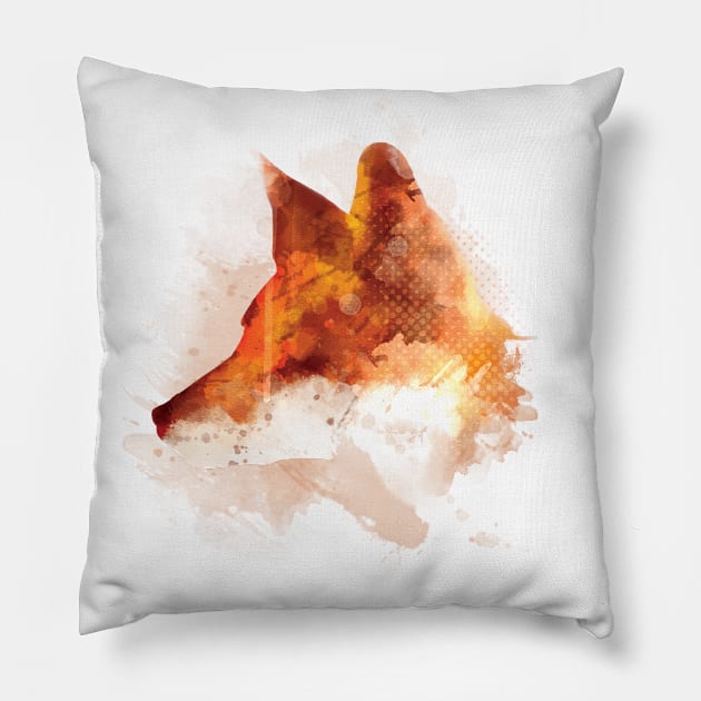 Fantastic Fox Pillow by FrancinesWorkshop