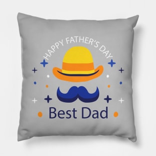 father's day gift - best dad - happy father's day Pillow