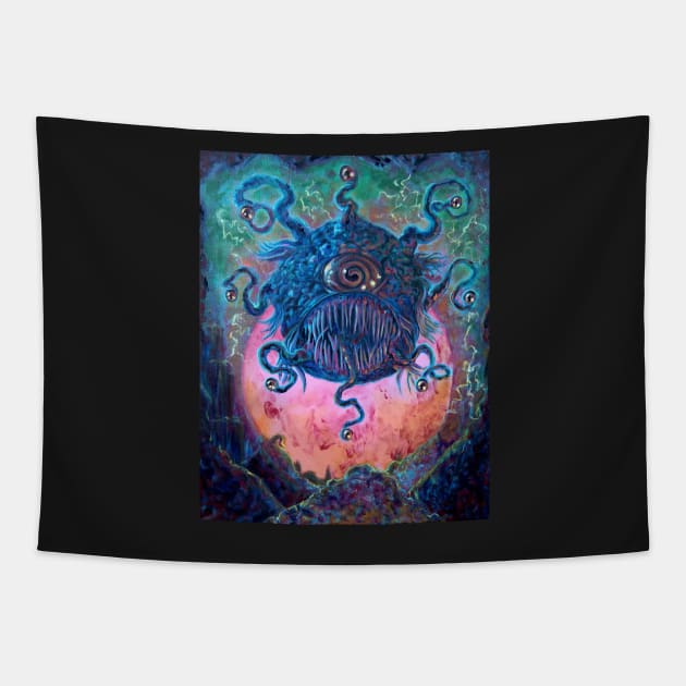 BEHOLDER Tapestry by Jacob Wayne Bryner 