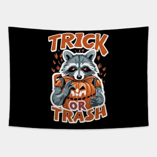 TRICK OR TRASH Tapestry