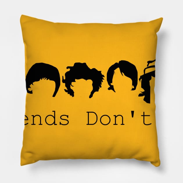 Stranger Things Friends dont lie Pillow by Strictly Homicide Podcast