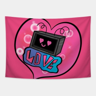 fnf character hex emoji love Tapestry