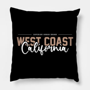 West Coast California Pillow