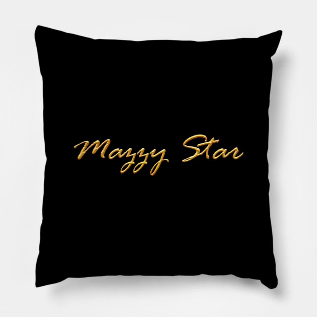 Fade into you // Mazzy Star 90s Grunge Typography Style Pillow by venusblack