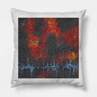 Of Fire in Winter Pillow