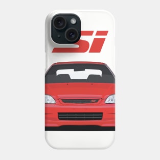 Civic Si Front Red Phone Case