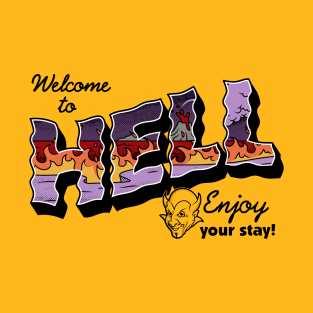 Welcome to Hell - Light Bases T-Shirt