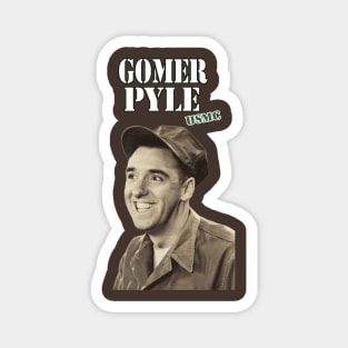 Gomer Pyle , USMC  , Jim Nabours ,  The Andy Griffith Show Magnet