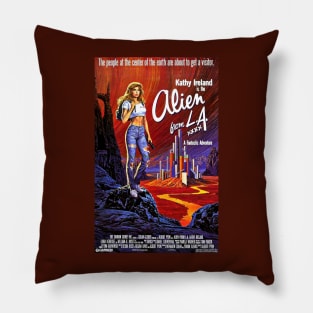 Classic MST3K-riffed Movie Poster - Alien From L.A. Pillow