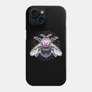 Genderfluid Bee Proud LGBT Pride Flag Phone Case