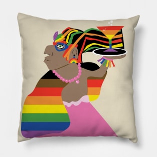 Pride Aztec cocktail Pillow