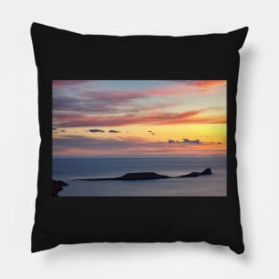 Worms Head, Rhossili Bay Pillow