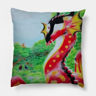 Lycoris the Rainwing Pillow