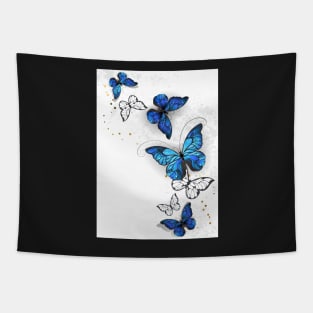 Design with Butterflies Morpho Tapestry