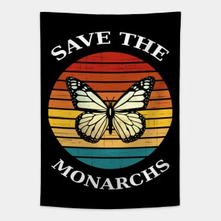 Climate Change Monarch Butterfly Tapestry