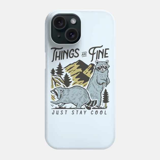 Just Stay Cool Phone Case by machmigo