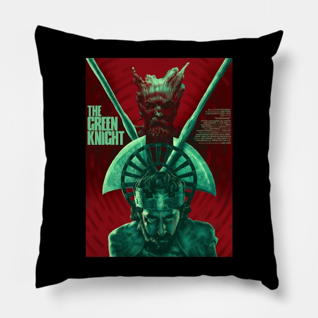 the green knight Pillow by stephens69