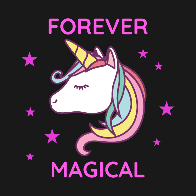 Forever Magical Unicorn by fromherotozero