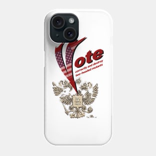 Vote  correctly and destroy two-headed mutants Phone Case