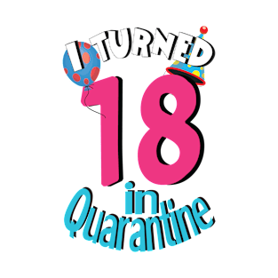 i turned 18 in quarantine T-Shirt