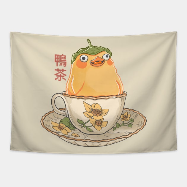 Duck Tea Tapestry by ppmid