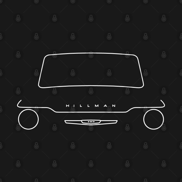 Hillman Imp Mark I outline (white) by soitwouldseem