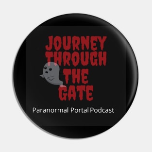 Journey Through The Gate Logo Pin