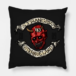 Stranger In Strangeland Logo kabuki mask Version Pillow