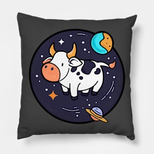 Space Cow Pillow