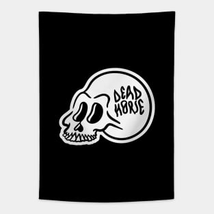 Dead Horse Brand Skull Tapestry