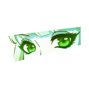 Anime Eyes (green) T-Shirt