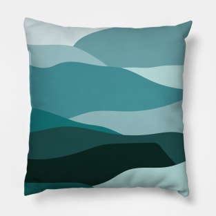 Cloudy Layers Pillow