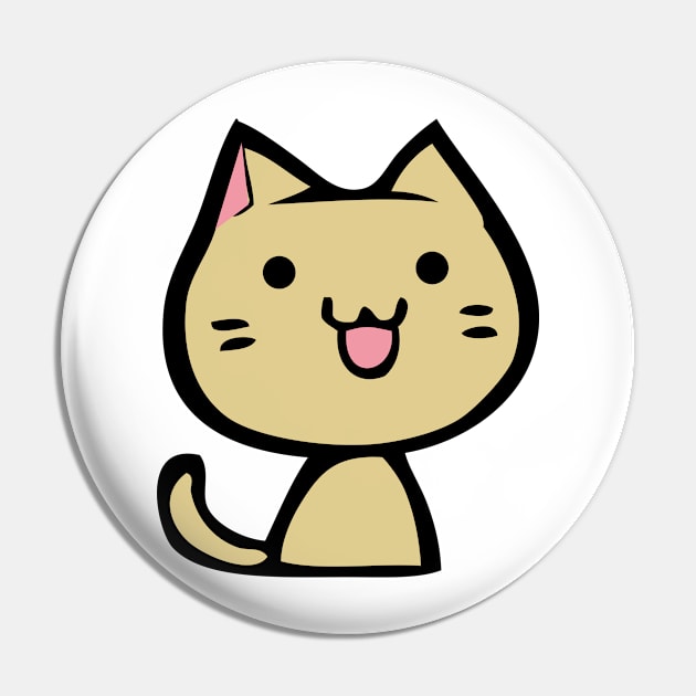 cat Pin by kawaii_shop