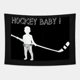 Hockey Baby Tapestry