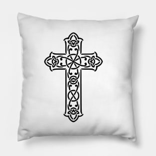 Christian Cross | Jesus Christ | Way of The Cross T-Shirt Pillow