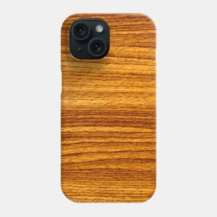 Golen brown Wooden texture Phone Case