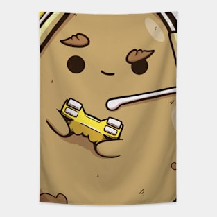 potato gaming Tapestry