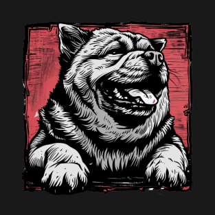 Retro Art Chow Chow Dog Lover T-Shirt