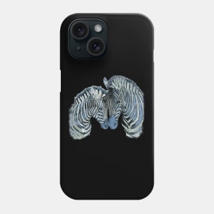 Zebra Lovers 2 Phone Case