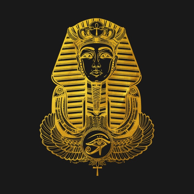 Tutankhamun Golden by DISOBEY