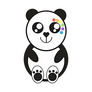 Rainbow Panda T-Shirt