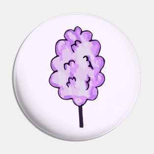 Purple Cotton Candy Pin