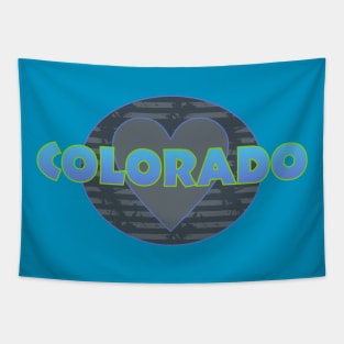Colorado Heart Tapestry