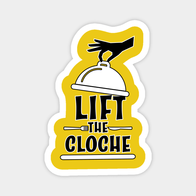 Lift the Cloche Magnet by Limey Jade 