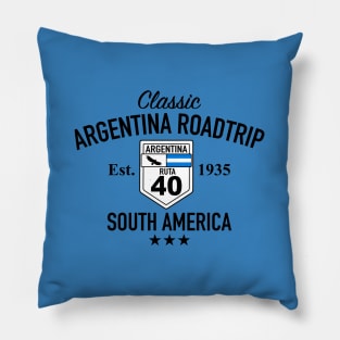 Route 40 Argentina Roadtrip Pillow