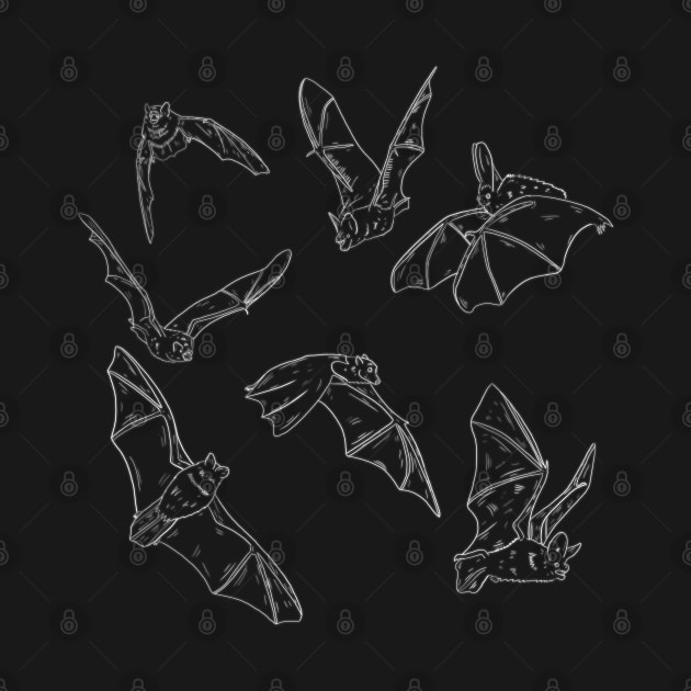 Flying Bats by WiseWitch