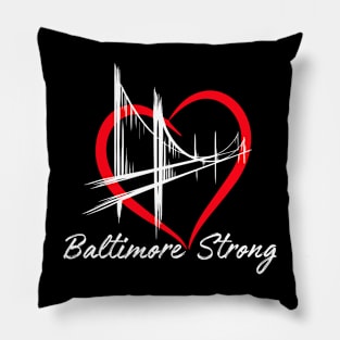 Bridge Baltimore Strong 2024, Pray For Baltimore Strong Pillow