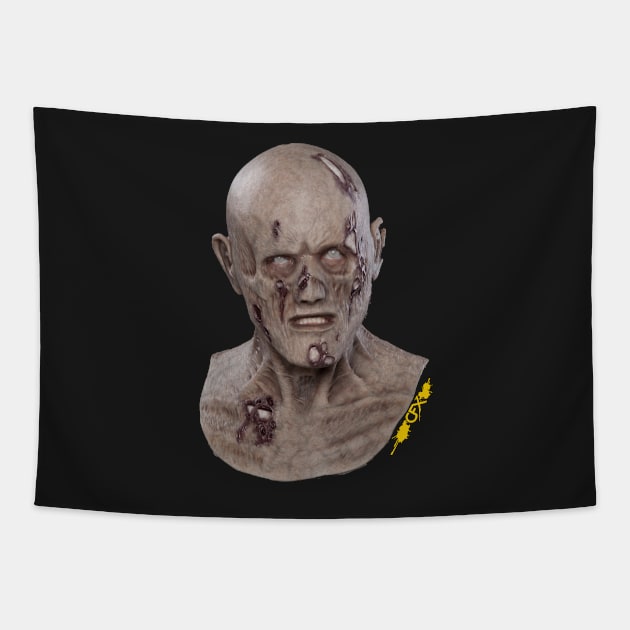 Crusty the Zombie Tapestry by CFXMasks