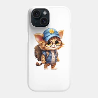 Back To School Cat Phone Case